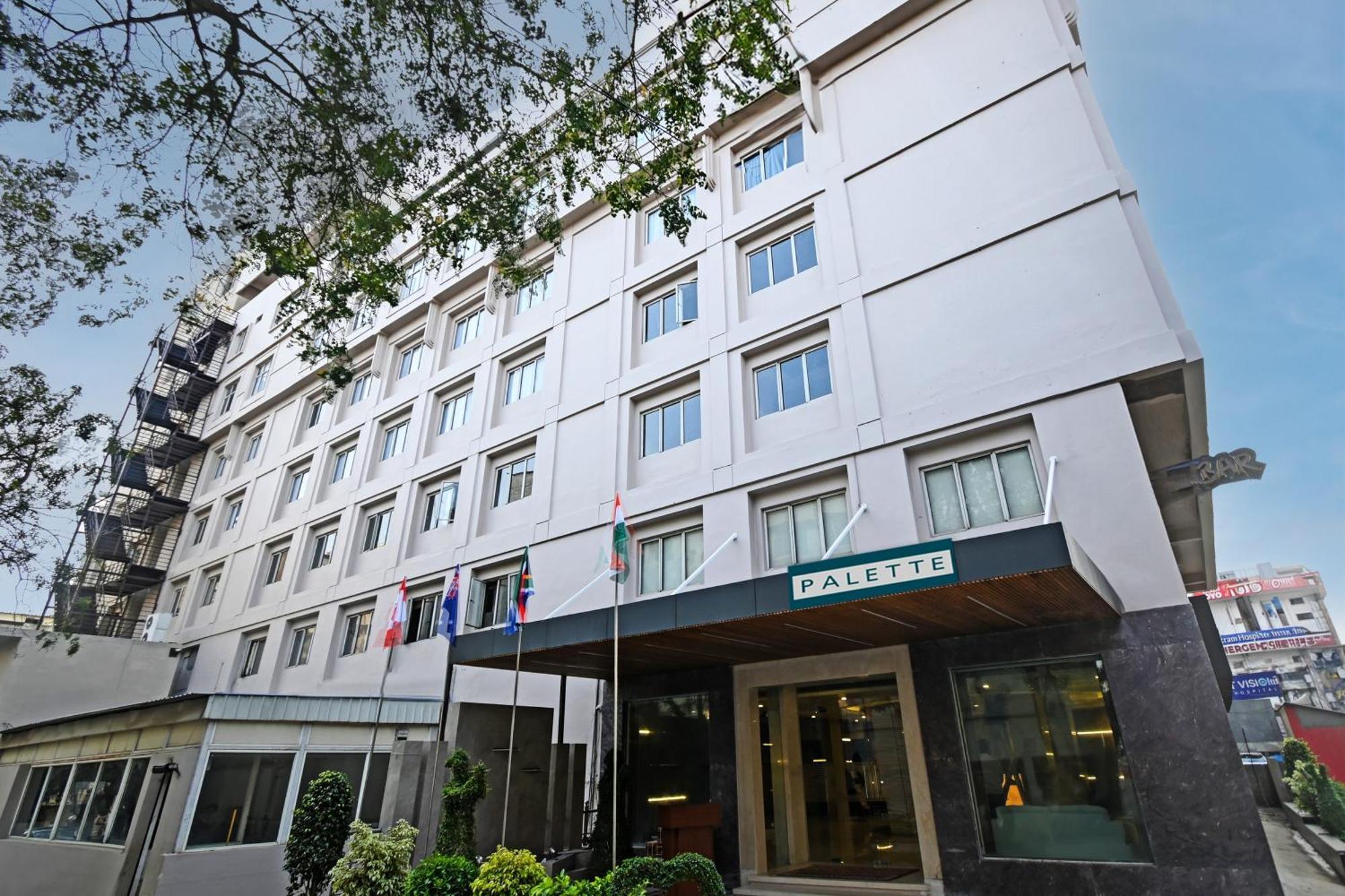 Palette Madhapur Hotell Hyderabad Eksteriør bilde